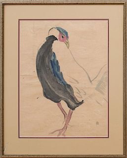 MORRIS GRAVES (1910-2001): STUDY OF A BIRD
