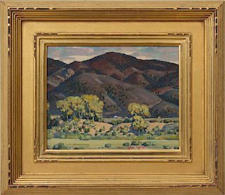 ARTHUR MELTZER (1893-1989): MT. SLIDE, NEVADA