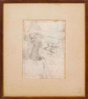 ITALIAN SCHOOL: PORTRAIT OF A MAN WITH SPECTACLES