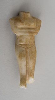 CYCLADIC MARBLE FIGURE OF A GODDESS