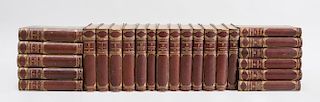 WILLIAM THACKERAY, THE WORKS, 24 VOLUMES