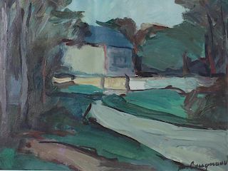 Marcel COUGNAUD (1899-1971) "My Home"