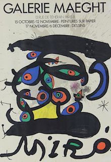 Joan Miro' Galerie Maeght
