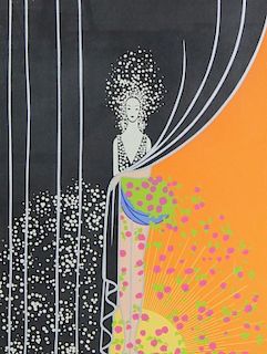 ERTE (FRENCH/RUSSIAN, 1892-1990) LITHOGRAPH