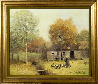 Francis Wilson (UK,1876-1957) oil on canvas