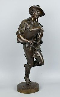 Celestin Anatole Calmels (french, 1822-1906) Bronze