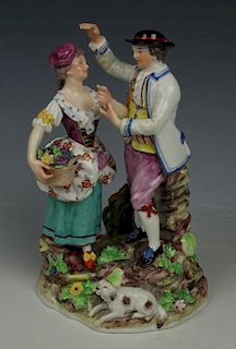 Meissen Acier Figurine "Gardeners"