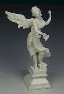 Nymphenburg figurine "Angel with Misic Sheet"