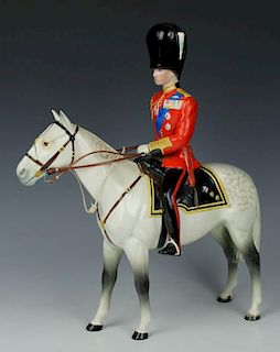 Beswick Figurine "HRH Duke of Edinburgh Mounted"