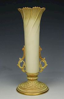 19C Royal Worcester 1556 Vase