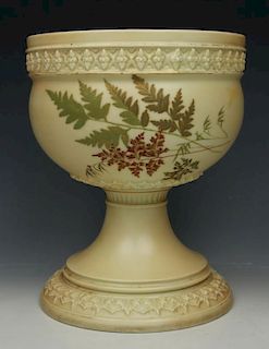 19C Royal Worcester 1390 Vase Bowl