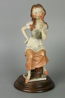 Giuseppe Armani Figurine Girl with Ice Cream Cone