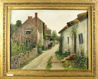 Robert Van Boskerck (New York, 1855-1932) oil on canvas