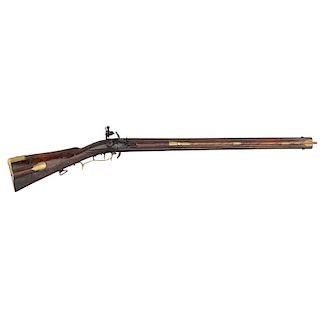 German Swivel Breech Flintlock Rifle