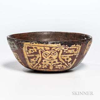 Teotihuacan Polychrome Bowl