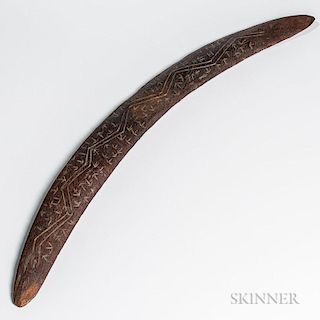 Australian Aborigine Boomerang