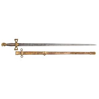 Model 1840 Ames Militia Officers Sword