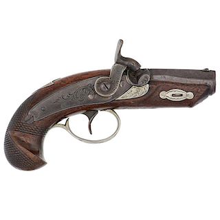 Deluxe Percussion Derringer Attributed to R.P. Buff
