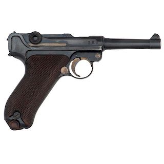 ** 1911 DWM Commercial P08 Semi-Automatic Pistol