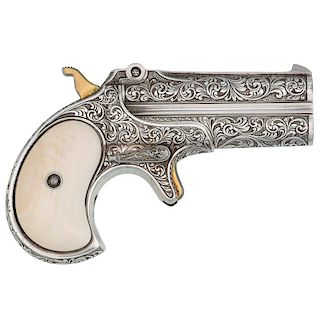 Engraved Type III Remington Model 95 Double Derringer