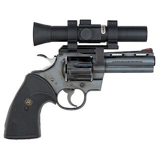 * Colt Python Revolver With Ultra Dot Scope