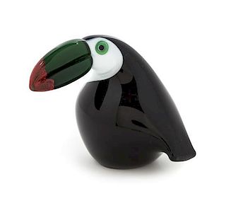 * Orient & Flume, Chico, California, a Toucan three-dimensional bird paperweight