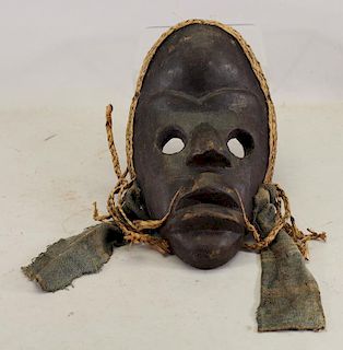 20th C. "Gunyeya" Type Mask, Ivory Coast