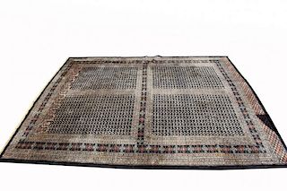 Vintage Hatchu Wool Handwooven Oriental Rug