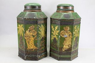 Antique Chinese Figural Covered Vessels