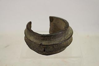 West African Bronze Cuff or Anklet