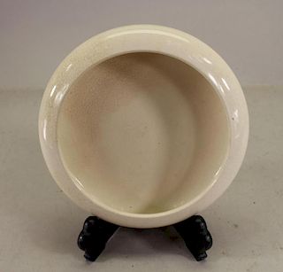 Chinese Crackleware Porcelain Bowl