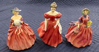 (3) English Porcelain Figurines