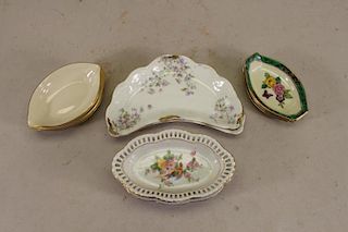 (13) Assorted Porcelain Trays/Dishes