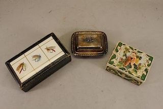 (3) Assorted Cover Boxes
