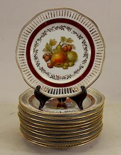 (11) Winterling Bavaria Porcelain Plates