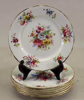 (6) Hammersley & Co. Porcelain Plates