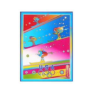 Peter Max "The Olympics, Torino 2006" Limited Edition Serigraph
