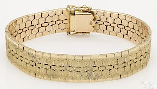 18K yellow gold bracelet