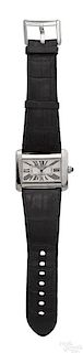 Stainless steel Cartier watch