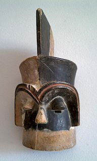 20th C. Kota People "Mbuto" Type Mask