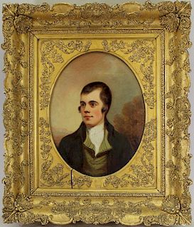 Attr. Alexander Nasmyth (1758-1840) "Robert Burns"