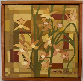 "Brown Orchids" Betty Long Rader (20th C.)