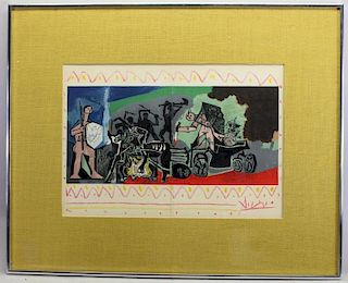 Pablo Picasso (1881-1973) "La Paix" Lithograph
