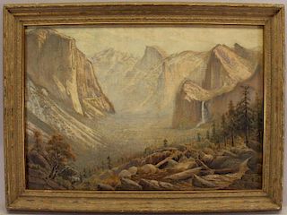 Jack Wisby (1869 - 1940) Yosemite Valley