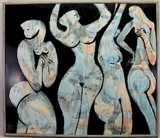 Gerritt Greve, (American Born 1948) Nude Figures