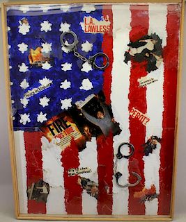 "L.A. Lawless" 1992 Political Collage