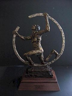 Gib Singleton "Olympian" Bronze Sculpture