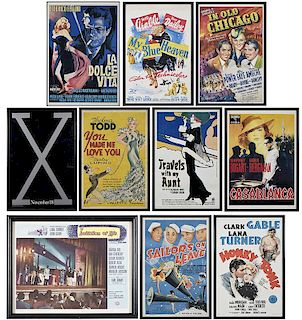 Group of Ten Theatrical Posters
