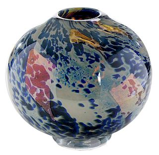 Tibitu Large Glass Studio Vase
