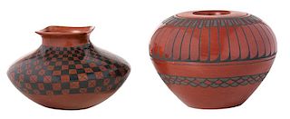 Two Southwestern Pottery Vessels
